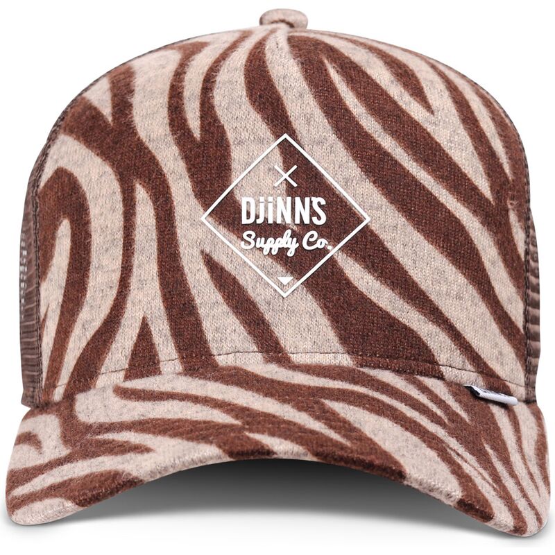 czapki-zakrzywiona-brazowy-snapback-hft-rubbertigerstripes-djinns