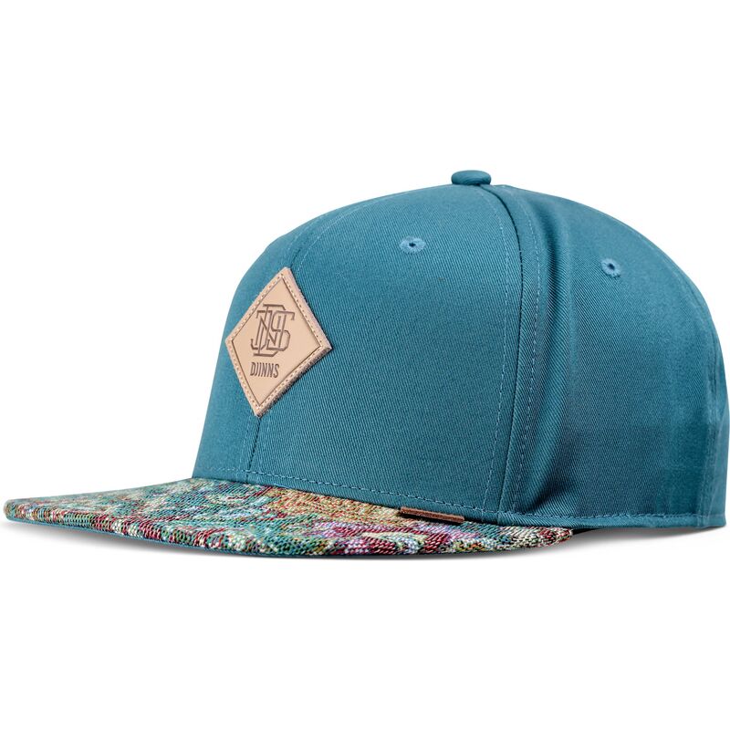 czapki-plaska-niebieski-snapback-multicolor-color-explo-djinns