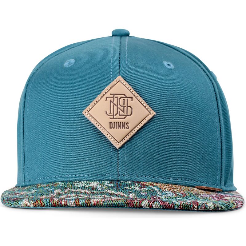 czapki-plaska-niebieski-snapback-multicolor-color-explo-djinns