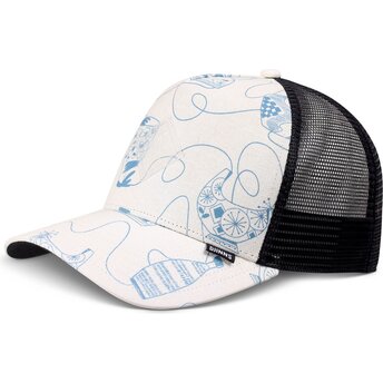 Czapki zakrzywiona biały snapback HFT Bottles Djinns