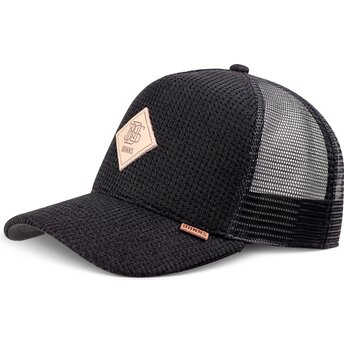 Czapki zakrzywiona czarny snapback HFT Knitted Fab Djinns