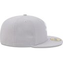 czapki-plaska-szary-dopasowany-59fifty-side-script-chicago-white-sox-mlb-new-era
