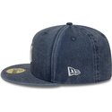 czapki-plaska-granatowy-dopasowany-59fifty-washed-new-york-yankees-mlb-new-era