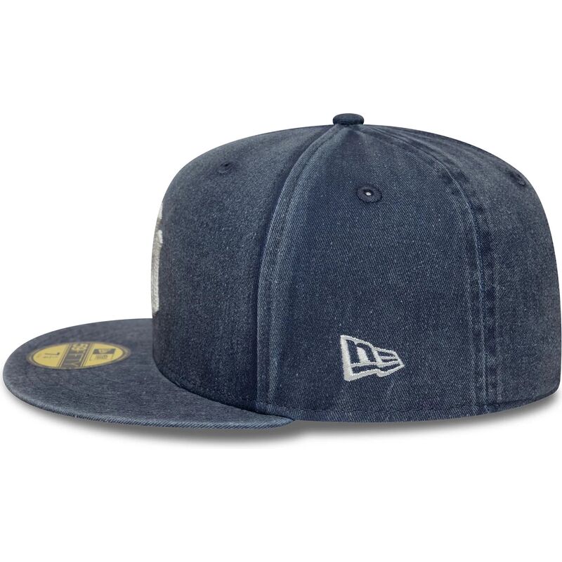 czapki-plaska-granatowy-dopasowany-59fifty-washed-new-york-yankees-mlb-new-era