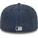 czapki-plaska-granatowy-dopasowany-59fifty-washed-new-york-yankees-mlb-new-era