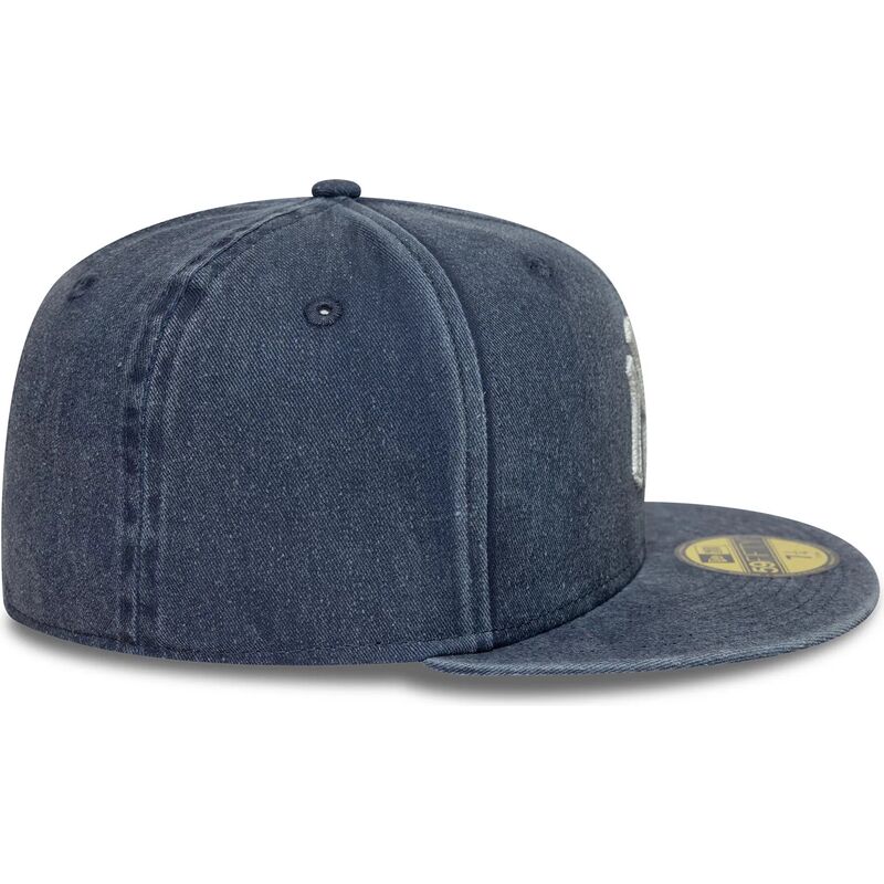 czapki-plaska-granatowy-dopasowany-59fifty-washed-new-york-yankees-mlb-new-era