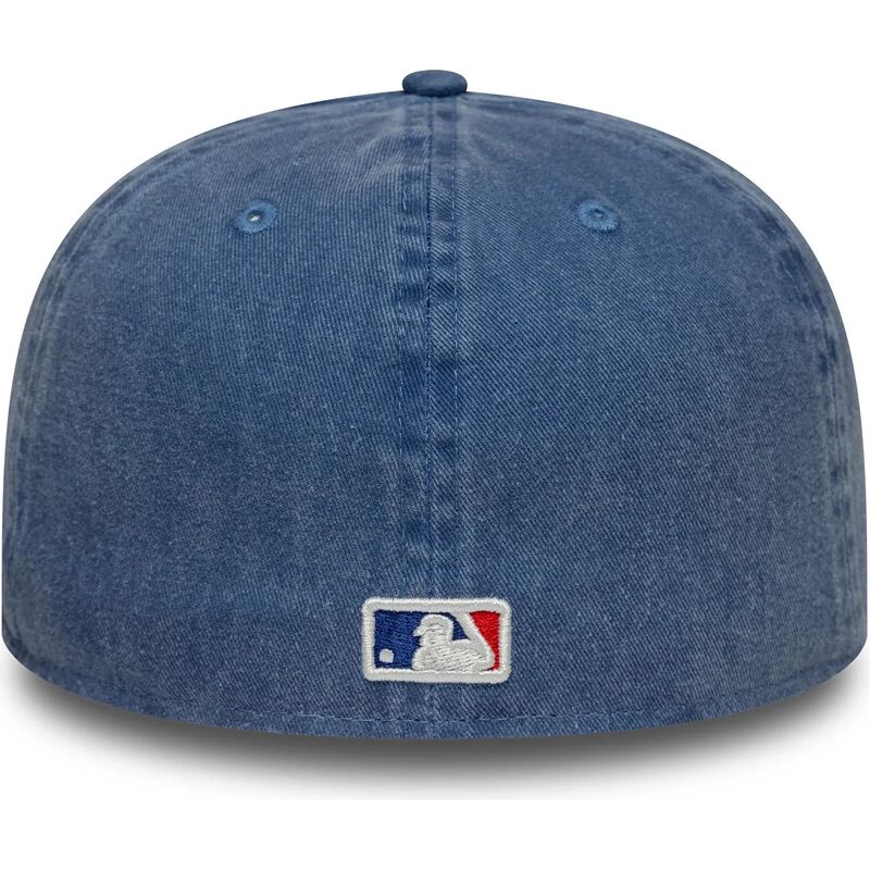 czapki-plaska-niebieski-dopasowany-59fifty-washed-los-angeles-dodgers-mlb-new-era