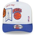 czapki-zakrzywiona-bialy-snapback-hardwood-classics-9fifty-a-frame-precurved-new-york-knicks-nba-new-era