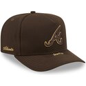 czapki-zakrzywiona-brazowy-snapback-9fifty-a-frame-precurved-visor-pin-atlanta-braves-mlb-new-era
