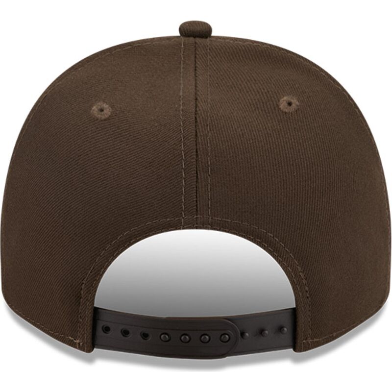 czapki-zakrzywiona-brazowy-snapback-9fifty-a-frame-precurved-visor-pin-atlanta-braves-mlb-new-era