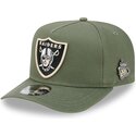 czapki-zakrzywiona-zielony-snapback-9fifty-a-frame-precurved-side-pin-las-vegas-raiders-nfl-new-era