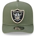 czapki-zakrzywiona-zielony-snapback-9fifty-a-frame-precurved-side-pin-las-vegas-raiders-nfl-new-era