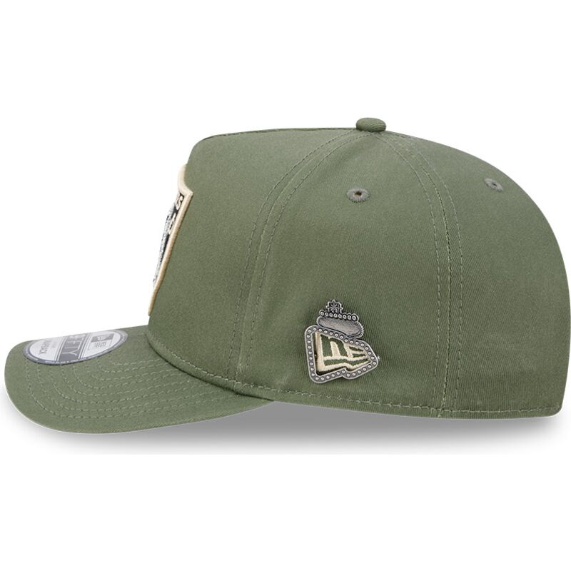 czapki-zakrzywiona-zielony-snapback-9fifty-a-frame-precurved-side-pin-las-vegas-raiders-nfl-new-era