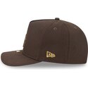 czapki-zakrzywiona-brazowy-snapback-9fifty-a-frame-precurved-visor-pin-los-angeles-dodgers-mlb-new-era