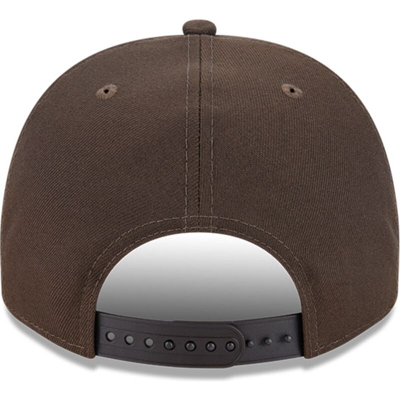 czapki-zakrzywiona-brazowy-snapback-9fifty-a-frame-precurved-visor-pin-los-angeles-dodgers-mlb-new-era