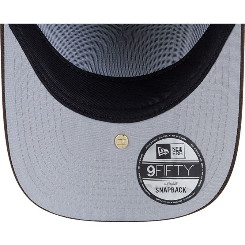 czapki-zakrzywiona-brazowy-snapback-9fifty-a-frame-precurved-visor-pin-los-angeles-dodgers-mlb-new-era