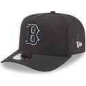 czapki-zakrzywiona-czarny-snapback-9fifty-a-frame-precurved-checkered-boston-red-sox-mlb-new-era