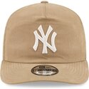 czapki-zakrzywiona-bezowy-snapback-19twenty-precurved-new-york-yankees-mlb-new-era