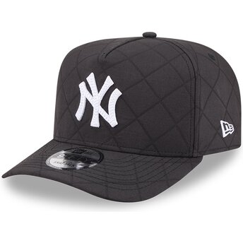 Czapki zakrzywiona czarny snapback 9FIFTY A Frame Precurved Checkered New York Yankees MLB New Era