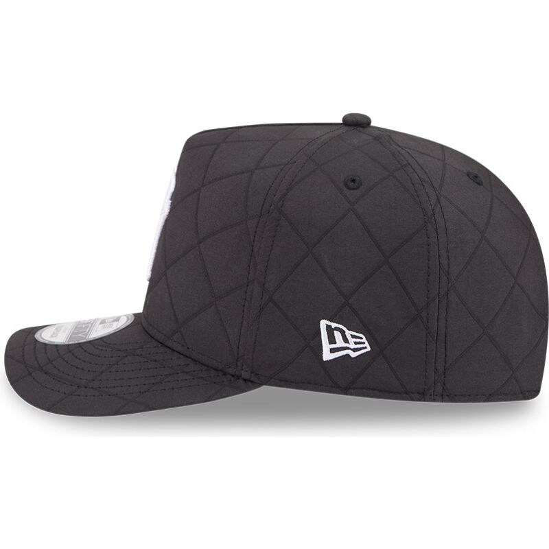czapki-zakrzywiona-czarny-snapback-9fifty-a-frame-precurved-checkered-new-york-yankees-mlb-new-era