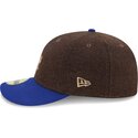 czapki-zakrzywiona-brazowy-dopasowany-59fifty-precurved-los-angeles-dodgers-mlb-new-era