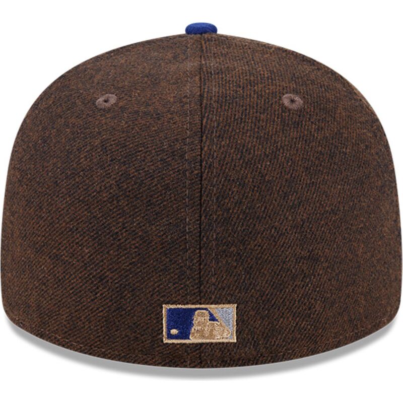 czapki-zakrzywiona-brazowy-dopasowany-59fifty-precurved-los-angeles-dodgers-mlb-new-era