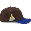 czapki-zakrzywiona-brazowy-dopasowany-59fifty-precurved-los-angeles-dodgers-mlb-new-era