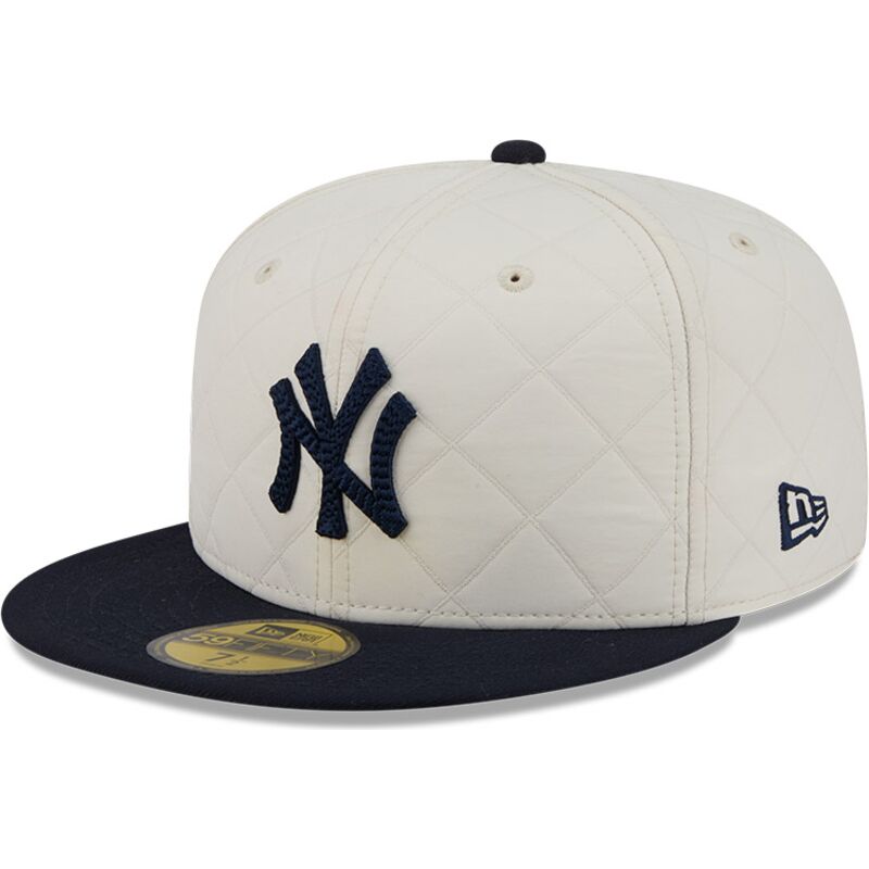 czapki-plaska-bialy-dopasowany-59fifty-checkered-new-york-yankees-mlb-new-era