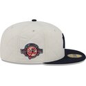 czapki-plaska-bialy-dopasowany-59fifty-checkered-new-york-yankees-mlb-new-era