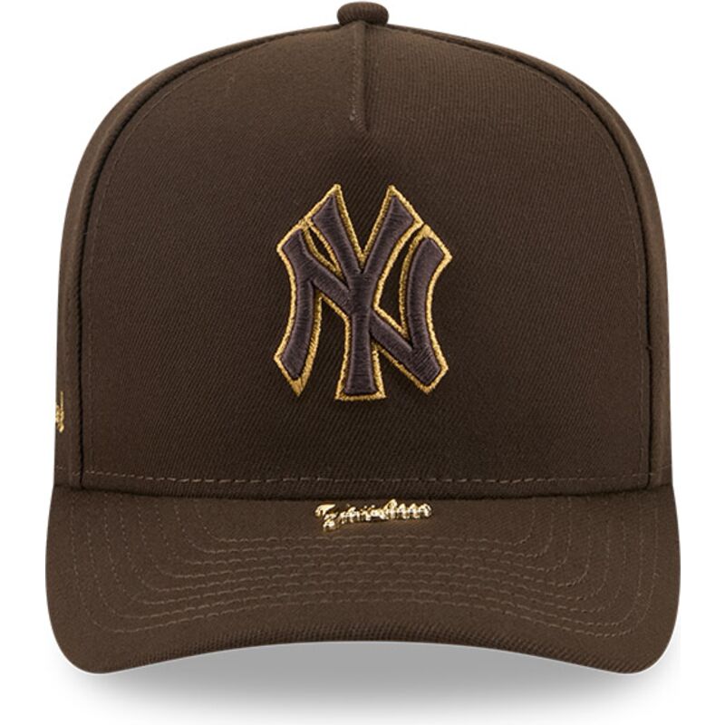 czapki-zakrzywiona-brazowy-snapback-9fifty-a-frame-precurved-visor-pin-new-york-yankees-mlb-new-era czapki-zakrzywiona-brazowy-snapback-9fifty-a-frame-precurved-visor-pin-new-york-yankees-mlb-new-era