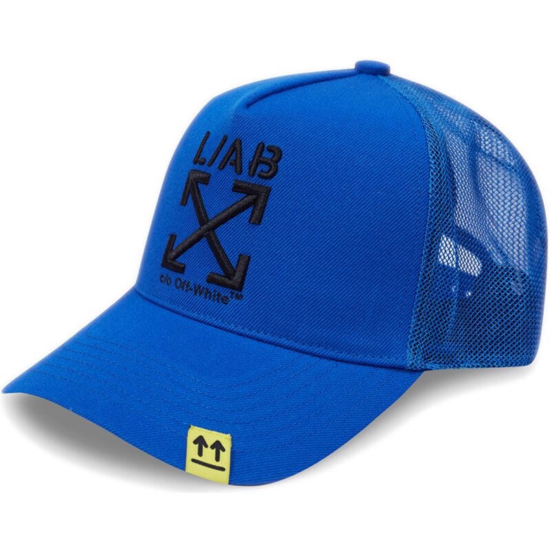 czapki-zakrzywiona-niebieski-snapback-clamp-arrows-l-ab-c-o-off-white czapki-zakrzywiona-niebieski-snapback-clamp-arrows-l-ab-c-o-off-white