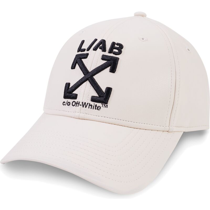 czapki-zakrzywiona-bezowy-tasma-regulowana-clamp-arrows-pu-leather-l-ab-c-o-off-white