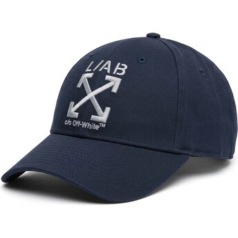 Czapki zakrzywiona granatowy taśma regulowana Clamp Arrows Twill L/AB c/o Off-White™