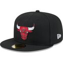 czapki-plaska-czarny-dopasowany-59fifty-rhinestone-badge-chicago-bulls-nba-new-era