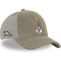 czapki-zakrzywiona-szary-snapback-loo14-bun-krolik-bugs-looney-tunes-capslab
