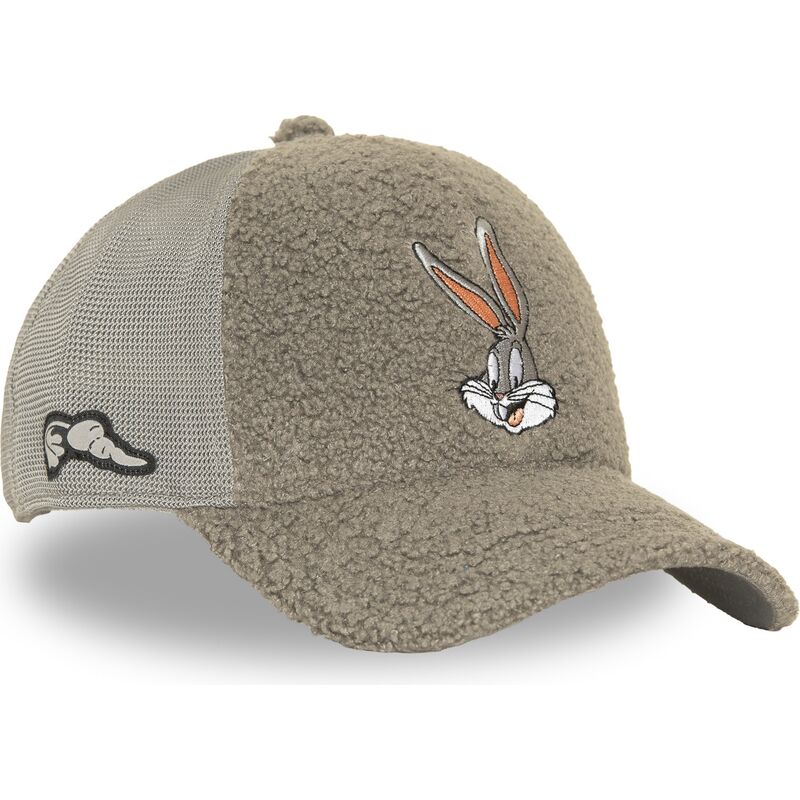 czapki-zakrzywiona-szary-snapback-loo14-bun-krolik-bugs-looney-tunes-capslab