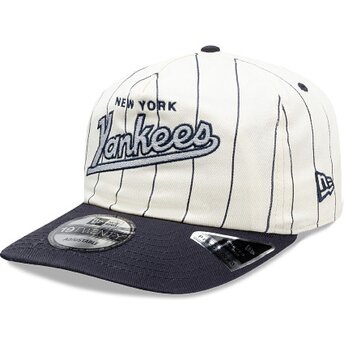 Czapki zakrzywiona granatowy snapback 19TWENTY Pinstripe New York Yankees MLB New Era