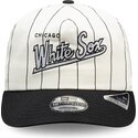czapki-zakrzywiona-czarny-snapback-19twenty-pinstripe-chicago-white-sox-mlb-new-era