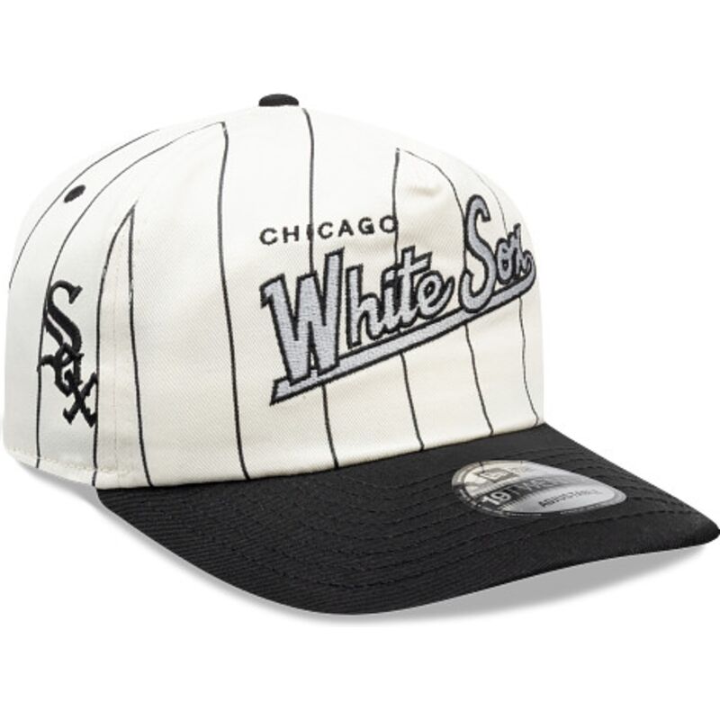 czapki-zakrzywiona-czarny-snapback-19twenty-pinstripe-chicago-white-sox-mlb-new-era