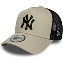 czapki-zakrzywiona-bezowy-snapback-a-frame-league-essential-new-york-yankees-mlb-new-era