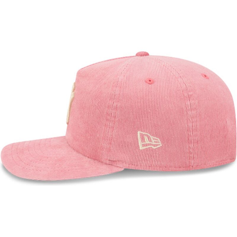 czapki-zakrzywiona-roz-tasma-regulowana-19twenty-precurved-corduroy-pastel-new-york-yankees-mlb-new-era