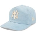 czapki-zakrzywiona-niebieski-tasma-regulowana-19twenty-precurved-corduroy-pastel-new-york-yankees-mlb-new-era