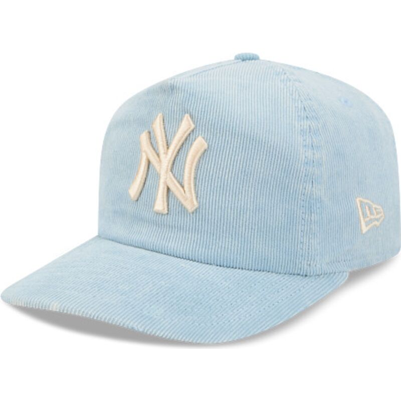 czapki-zakrzywiona-niebieski-tasma-regulowana-19twenty-precurved-corduroy-pastel-new-york-yankees-mlb-new-era