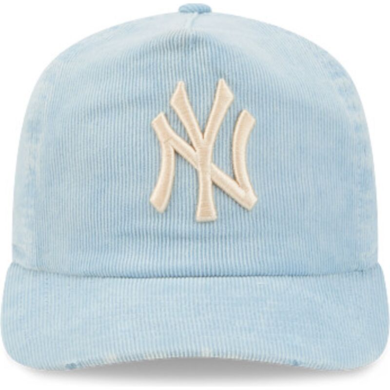 czapki-zakrzywiona-niebieski-tasma-regulowana-19twenty-precurved-corduroy-pastel-new-york-yankees-mlb-new-era