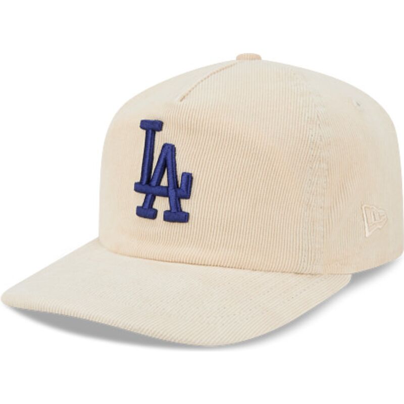 czapki-zakrzywiona-bezowy-tasma-regulowana-19twenty-precurved-corduroy-pastel-los-angeles-dodgers-mlb-new-era