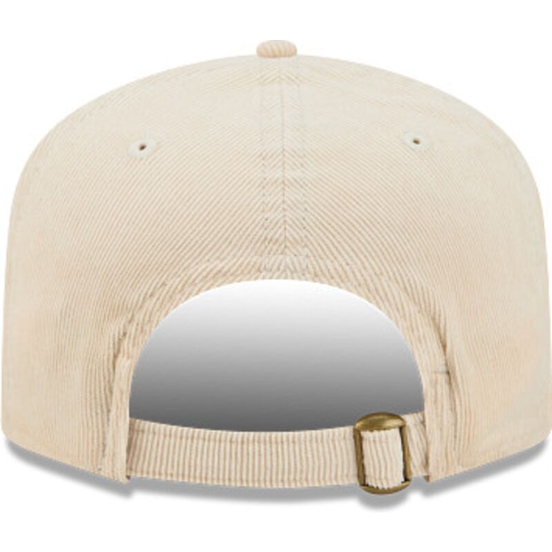czapki-zakrzywiona-bezowy-tasma-regulowana-19twenty-precurved-corduroy-pastel-los-angeles-dodgers-mlb-new-era