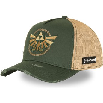 Czapki zakrzywiona zielony snapback CLZEL1 LIN Trójsiła The Legend Of Zelda Capslab