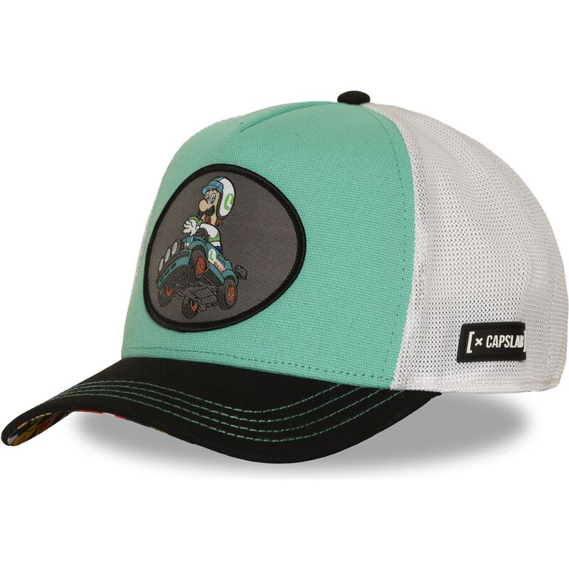 czapki-zakrzywiona-wielokolorowy-snapback-smk4-lui-bros-luigi-super-mario-bros-capslab
