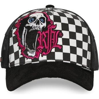 Czapki zakrzywiona czarny snapback Nº295 SK8 Rock’nFreeLife