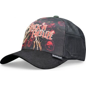 Czapki zakrzywiona czarny snapback N°247 Loose Control Rock’nFreeLife